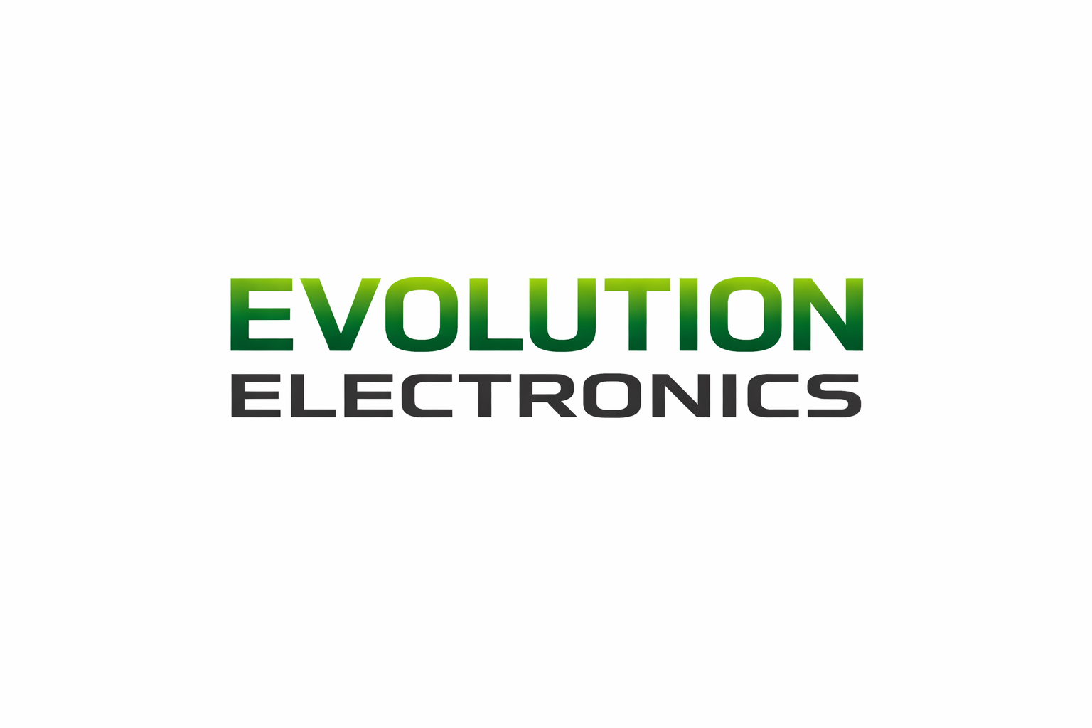 Evolution Electronics text logo